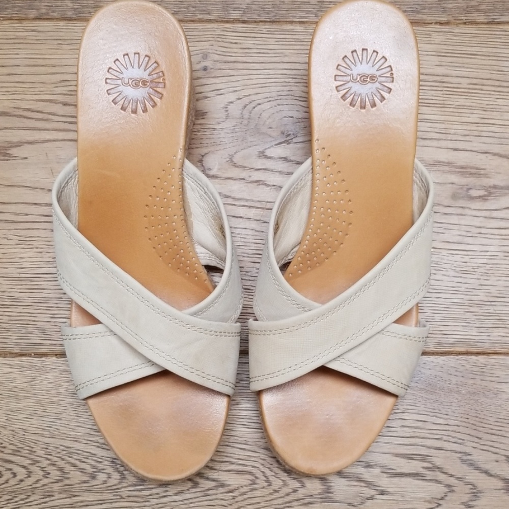 UGG wedge sandals